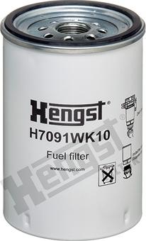 Hengst Filter H7091WK10 - Degvielas filtrs ps1.lv