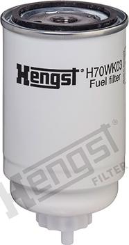 Hengst Filter H70WK03 - Degvielas filtrs ps1.lv