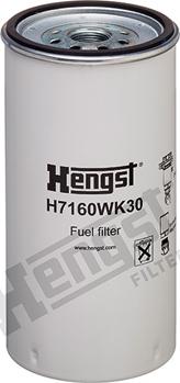 Hengst Filter H7160WK30 - Degvielas filtrs ps1.lv