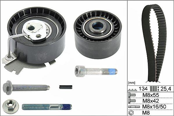 Hepu 20-1365 - Zobsiksnas komplekts ps1.lv