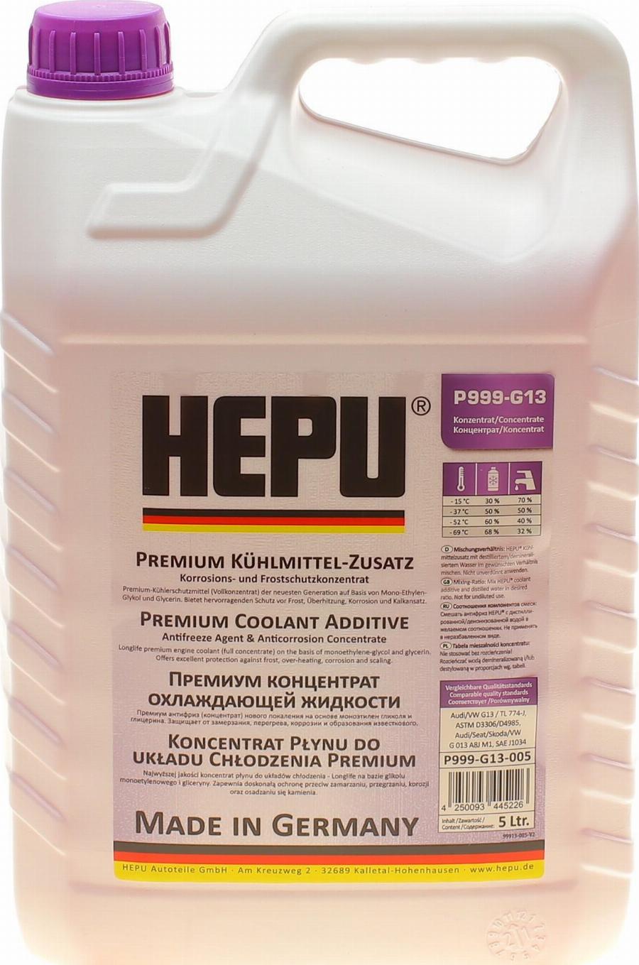 Hepu P999-G13-005 - Antifrīzs ps1.lv