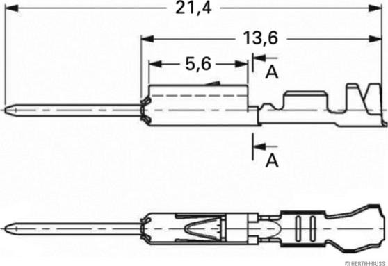 Herth+Buss Elparts 50251479 - Savienojošais elements ps1.lv