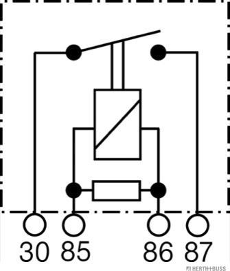 Herth+Buss Elparts 75614615 - Relejs, Degvielas sūknis ps1.lv