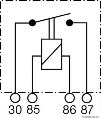 Herth+Buss Elparts 75613190 - Relejs, Darba strāva ps1.lv