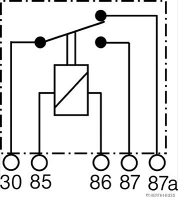 Herth+Buss Elparts 75613154 - Relejs, Darba strāva ps1.lv