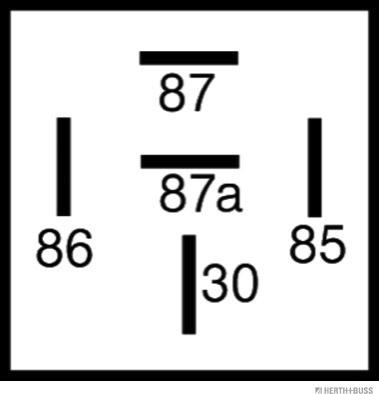 Herth+Buss Elparts 75613154 - Relejs, Darba strāva ps1.lv
