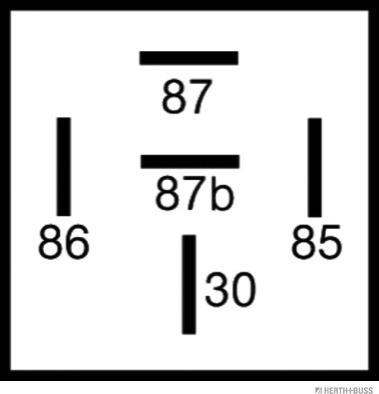 Herth+Buss Elparts 75613116 - Relejs, Darba strāva ps1.lv