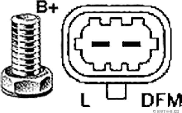 Herth+Buss Jakoparts J5110919 - Ģenerators ps1.lv