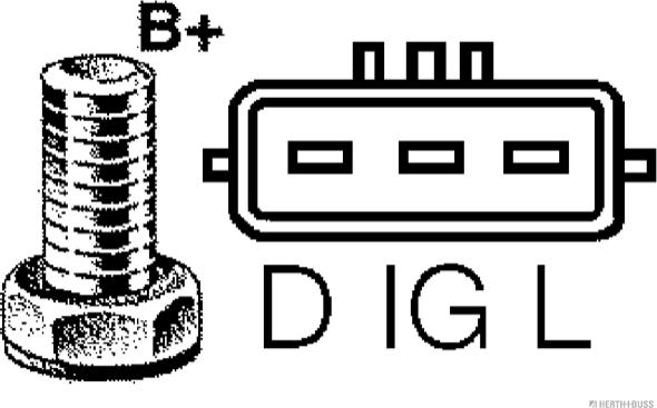 Herth+Buss Jakoparts J5118013 - Ģenerators ps1.lv