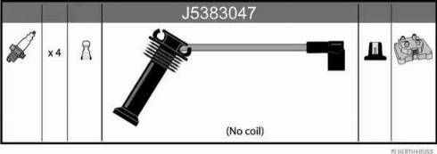 Herth+Buss Jakoparts J5383047 - Augstsprieguma vadu komplekts ps1.lv