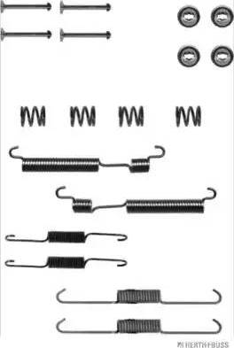 Herth+Buss Jakoparts J3560500 - Piederumu komplekts, Bremžu loki ps1.lv