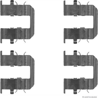 Herth+Buss Jakoparts J3660515 - Piederumu komplekts, Disku bremžu uzlikas ps1.lv