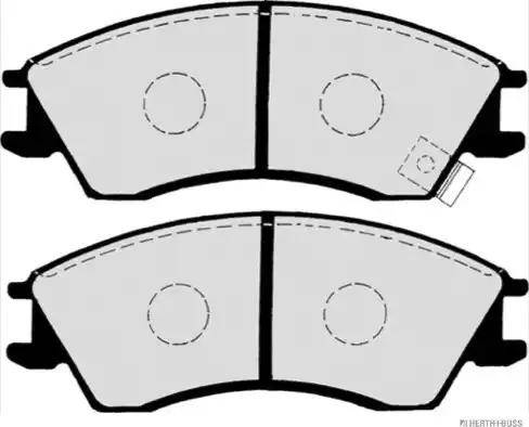 Brake Engineering PA991 - Bremžu uzliku kompl., Disku bremzes ps1.lv