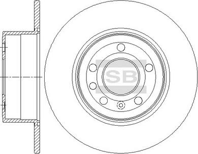 Hi-Q SD5109 - Bremžu diski ps1.lv