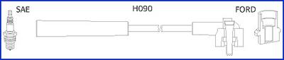 Hitachi 134659 - Augstsprieguma vadu komplekts ps1.lv