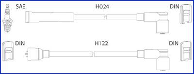 Hitachi 134347 - Augstsprieguma vadu komplekts ps1.lv