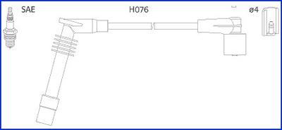 Hitachi 134251 - Augstsprieguma vadu komplekts ps1.lv