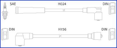 Hitachi 134230 - Augstsprieguma vadu komplekts ps1.lv