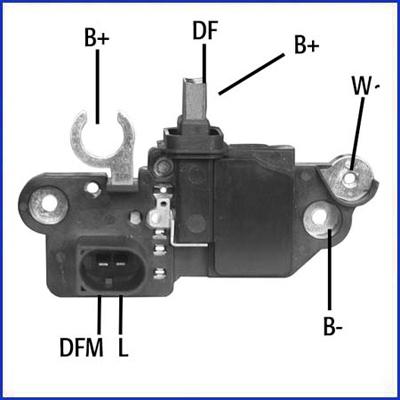 Hitachi 130577 - Ģeneratora sprieguma regulators ps1.lv