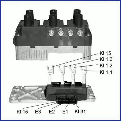 Hitachi 138434 - Aizdedzes spole ps1.lv