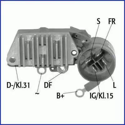 Hitachi 132941 - Ģeneratora sprieguma regulators ps1.lv