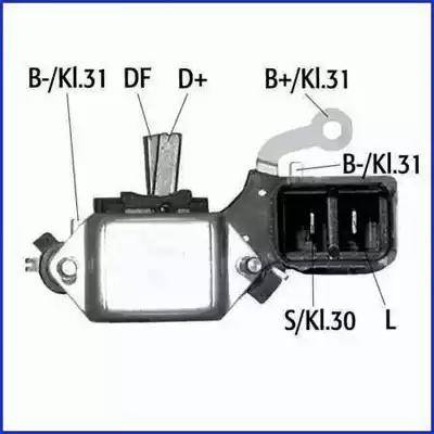 Hitachi 132948 - Ģeneratora sprieguma regulators ps1.lv