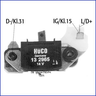 Hitachi 132965 - Ģeneratora sprieguma regulators ps1.lv