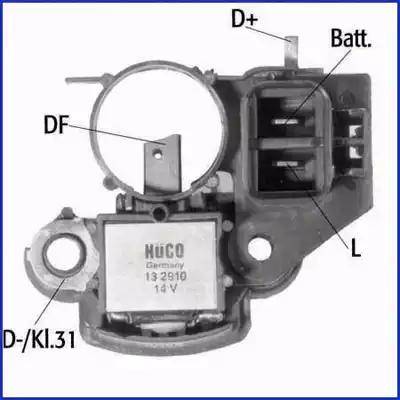 Hitachi 132910 - Ģeneratora sprieguma regulators ps1.lv
