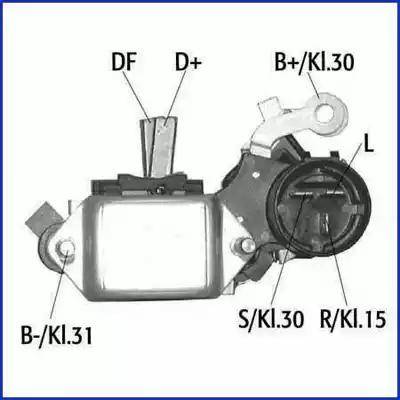 Hitachi 132857 - Ģeneratora sprieguma regulators ps1.lv