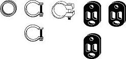 HJS 82 21 6846 - Montāžas komplekts, Izplūdes gāzu sistēma ps1.lv