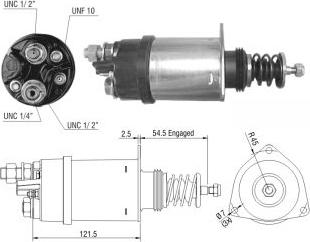 Hoffer 46196 - Ievilcējrelejs, Starteris ps1.lv