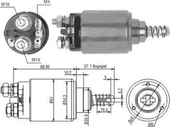 Hoffer 46192 - Ievilcējrelejs, Starteris ps1.lv