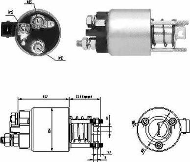 Hoffer 46136 - Ievilcējrelejs, Starteris ps1.lv