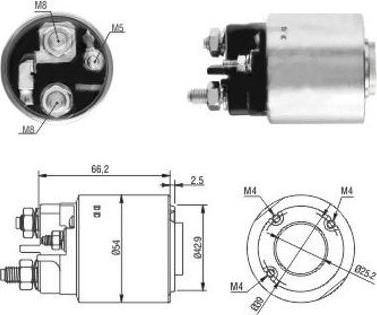 Hoffer 46131 - Ievilcējrelejs, Starteris ps1.lv