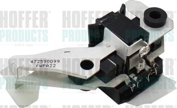 Hoffer 52140 - Ģeneratora sprieguma regulators ps1.lv