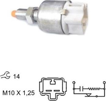 Hoffer 3500016 - Bremžu signāla slēdzis ps1.lv