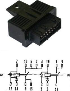 Hoffer 7240107 - Relejs, Degvielas sūknis ps1.lv