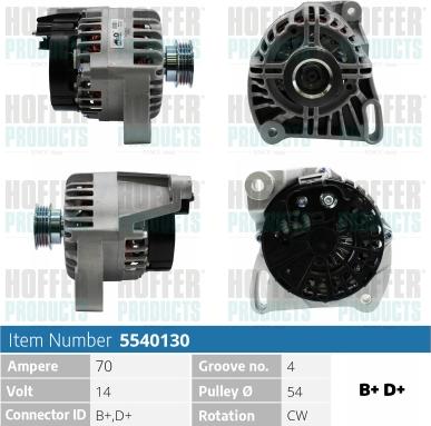 Hoffer H5540130 - Ģenerators ps1.lv