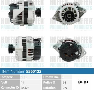 Hoffer H5560122 - Ģenerators ps1.lv