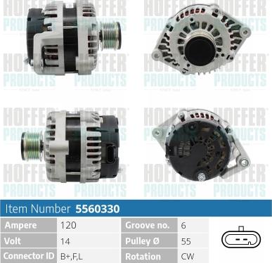 Hoffer H5560330 - Ģenerators ps1.lv