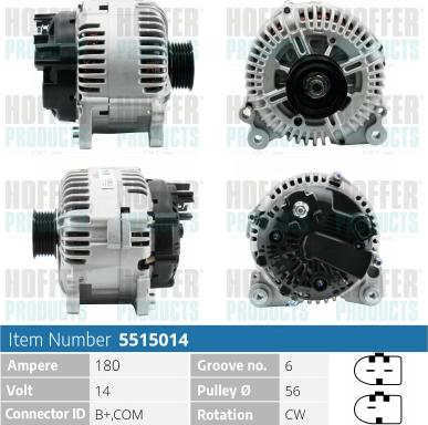 Hoffer H5515014P - Ģenerators ps1.lv