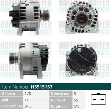 Hoffer H5515157 - Ģenerators ps1.lv