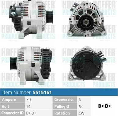 Hoffer H5515161 - Ģenerators ps1.lv