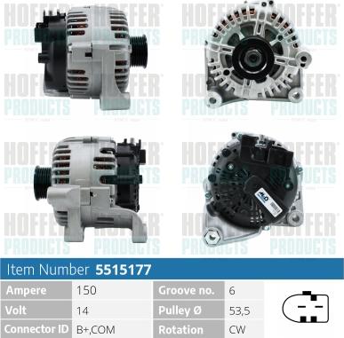 Hoffer H5515177 - Ģenerators ps1.lv