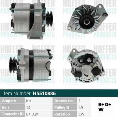 Hoffer H5510886 - Ģenerators ps1.lv