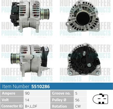 Hoffer H5510286 - Ģenerators ps1.lv