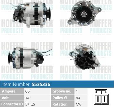 Hoffer H5535336 - Ģenerators ps1.lv