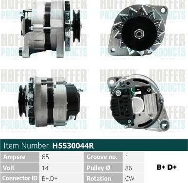 Hoffer H5530044R - Ģenerators ps1.lv