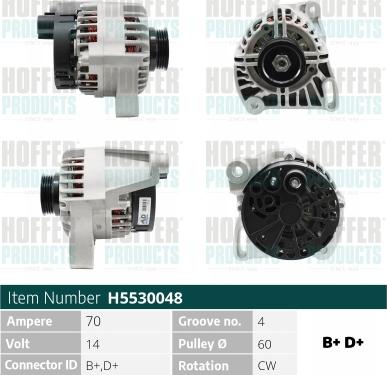 Hoffer H5530048 - Ģenerators ps1.lv