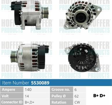 Hoffer H5530089 - Ģenerators ps1.lv